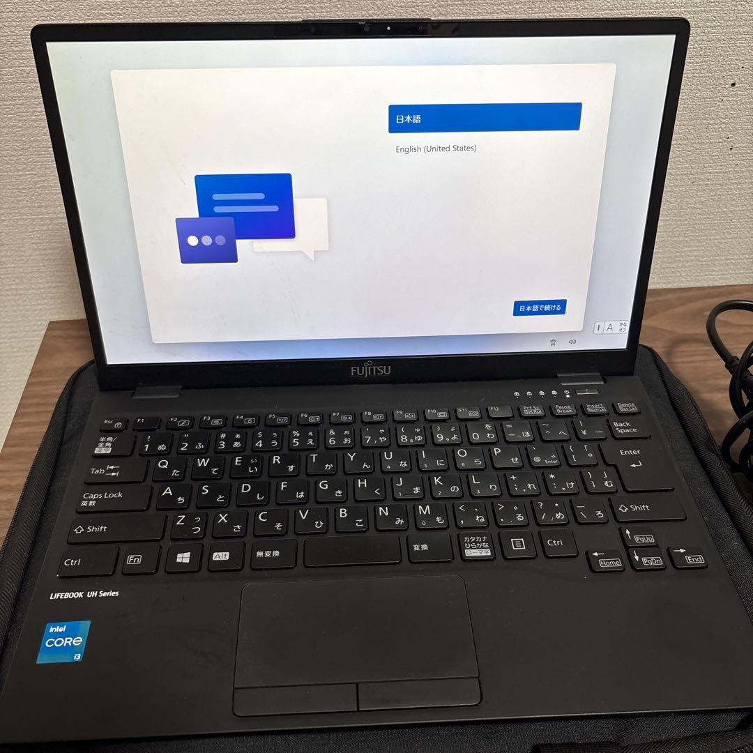 富士通 LIFEBOOK UH08 i3-1115g4 8GB 256GB