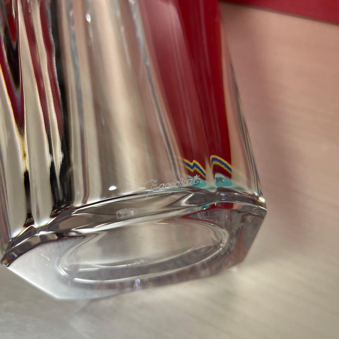 バカラ　大型花瓶　25㎝　未使用